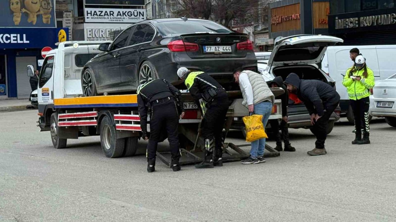 Iğdır’da trafik ekiplerinden denetim