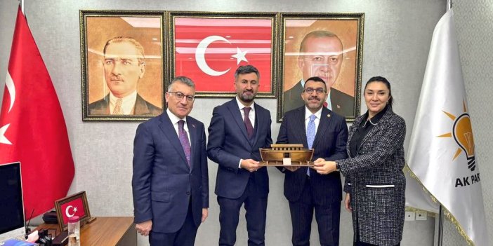 Ak Parti heyetinden ağrı’da yoğun temas