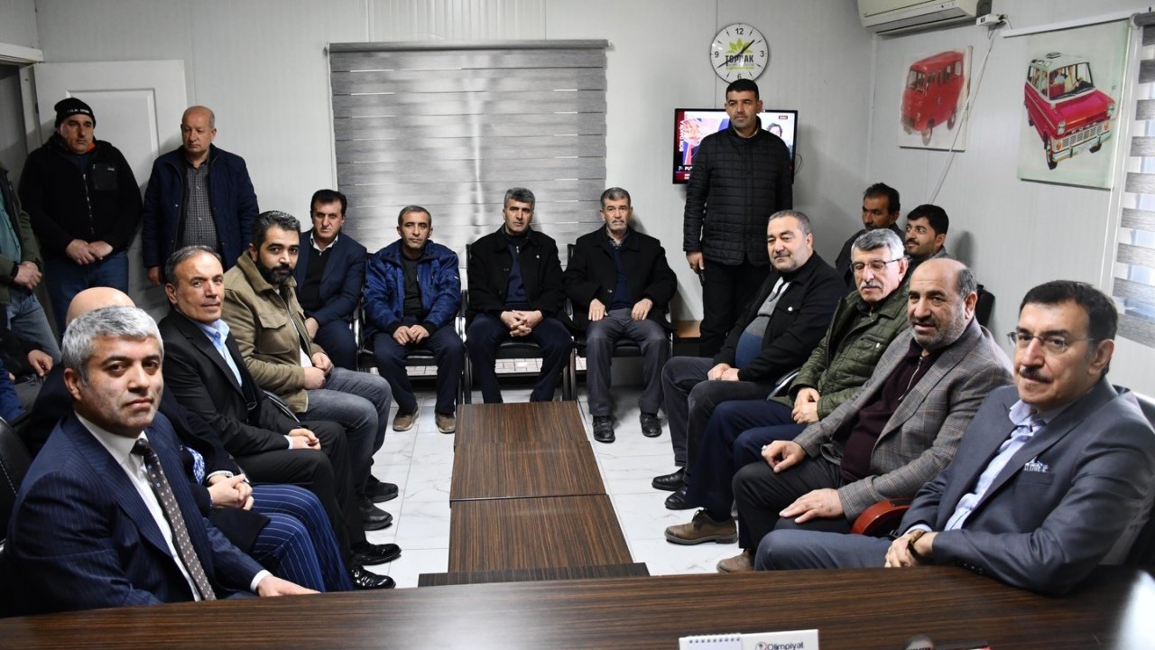 Milletvekili Tüfenkci’den Minibüsçüler Odası’na ziyaret