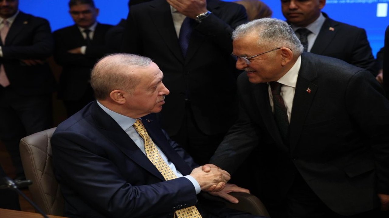 Başkan Büyükkılıç, iftarda Cumhurbaşkanı Erdoğan’la görüştü