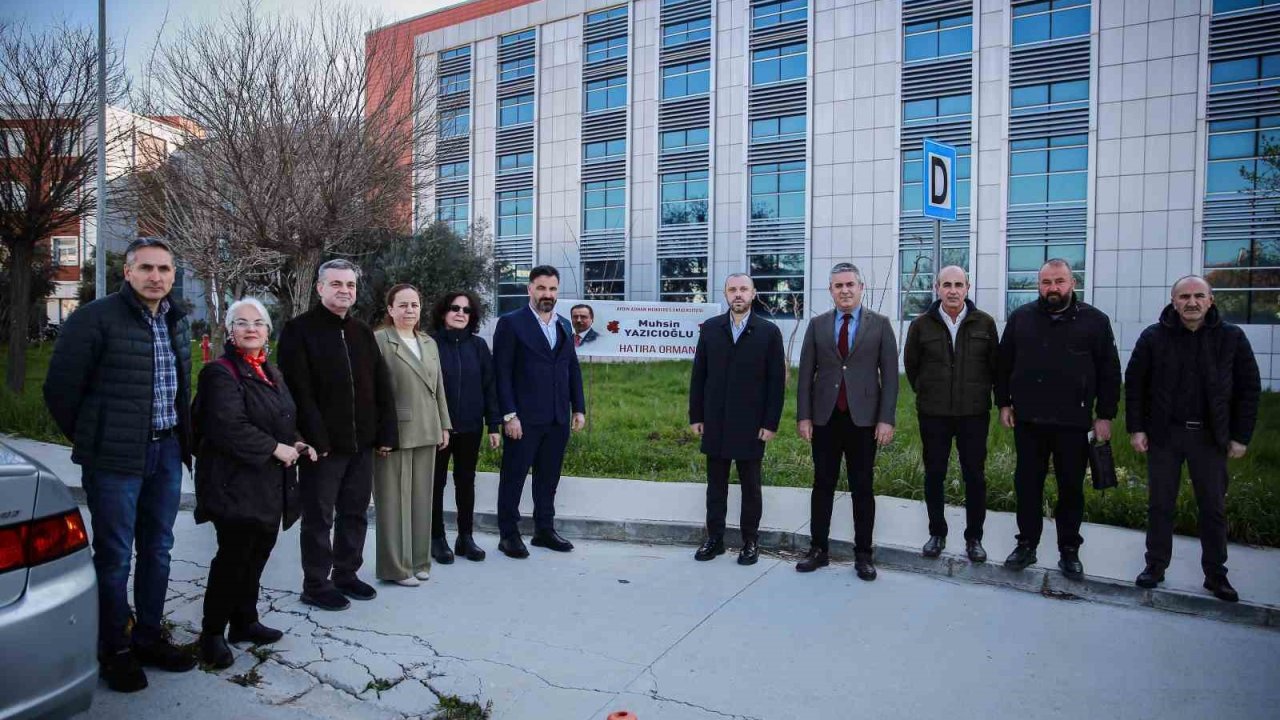 ADÜ’de fidanlar Muhsin Yazıcıoğlu anısına dikildi