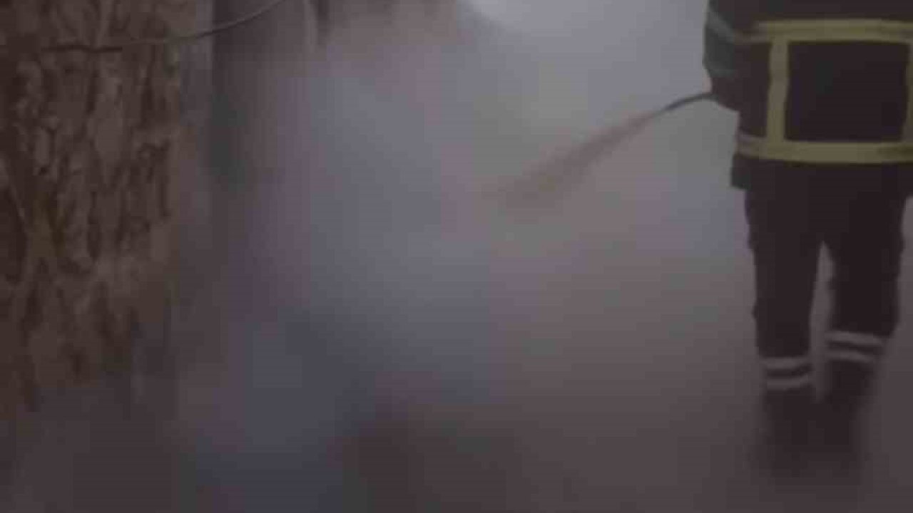 Mardin’de evdeki tüp yangını paniğe neden oldu