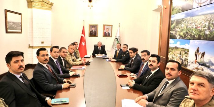 Kars’ta il güvenlik ve asayiş koordinasyon toplantısı yapıldı