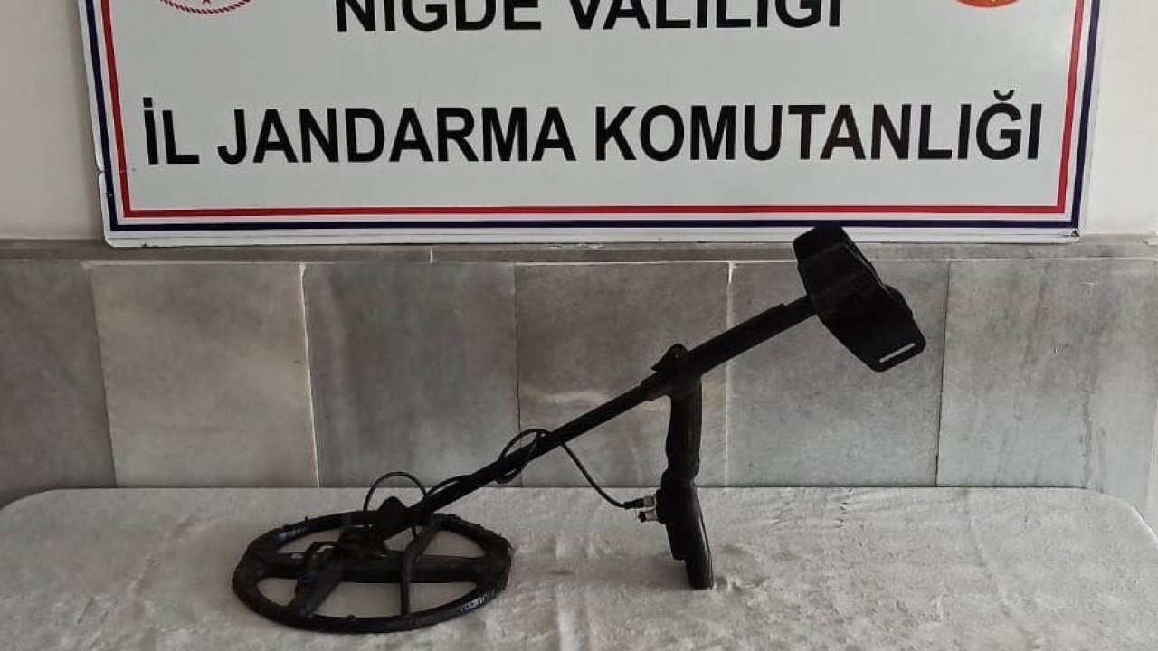 Niğde’de tarihi eser kaçakçılığı operasyonu: 1 şüpheli yakalandı