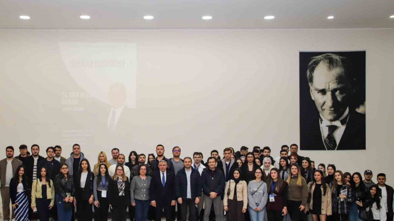 Başkan Güler, gençlerle tecrübelerini paylaştı