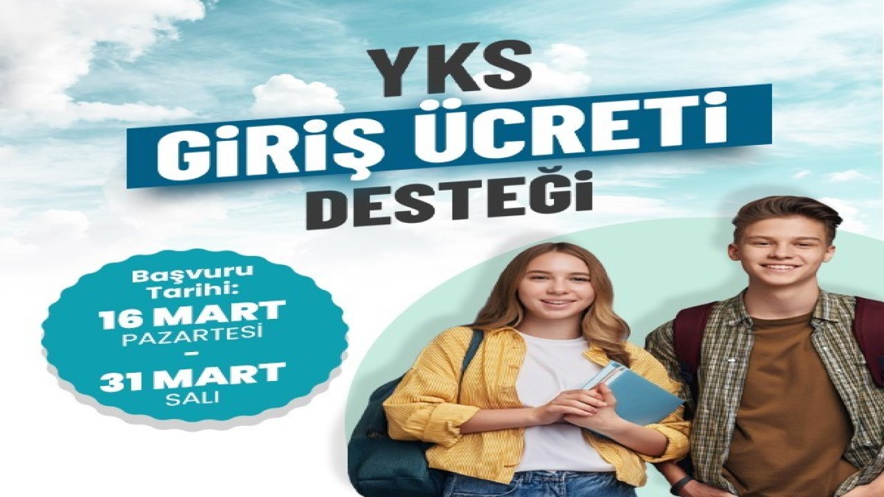 Ataşehir Belediyesi’nden öğrencilere YKS başvuru ücret desteği