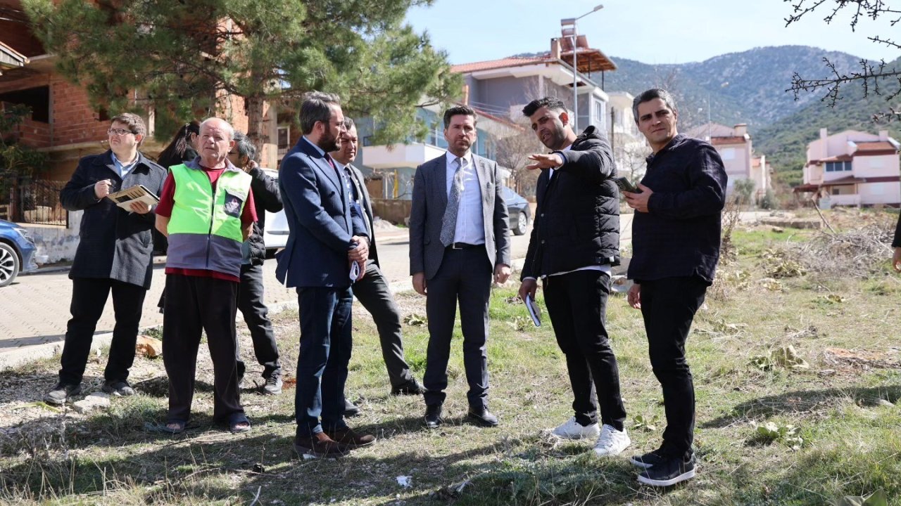 Başkan Tatık, Tavas’a değer katan projeleri sahada inceledi