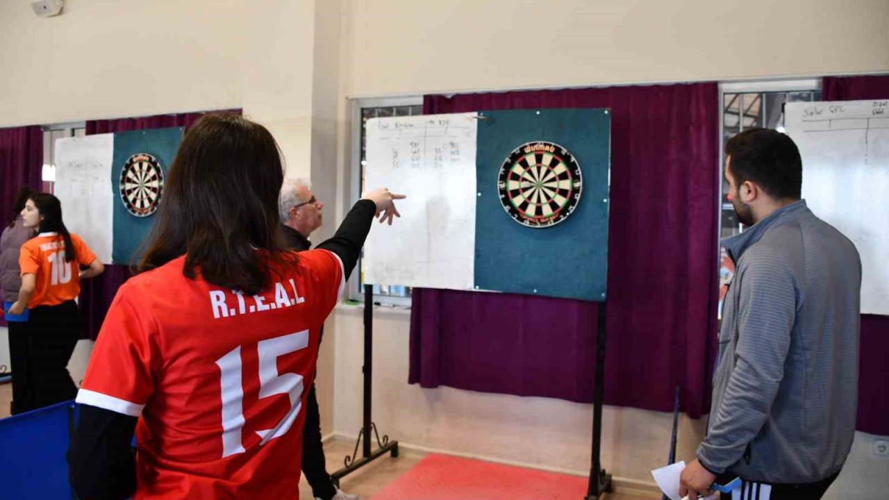 Dart müsabakalarında kazananlar belli oldu