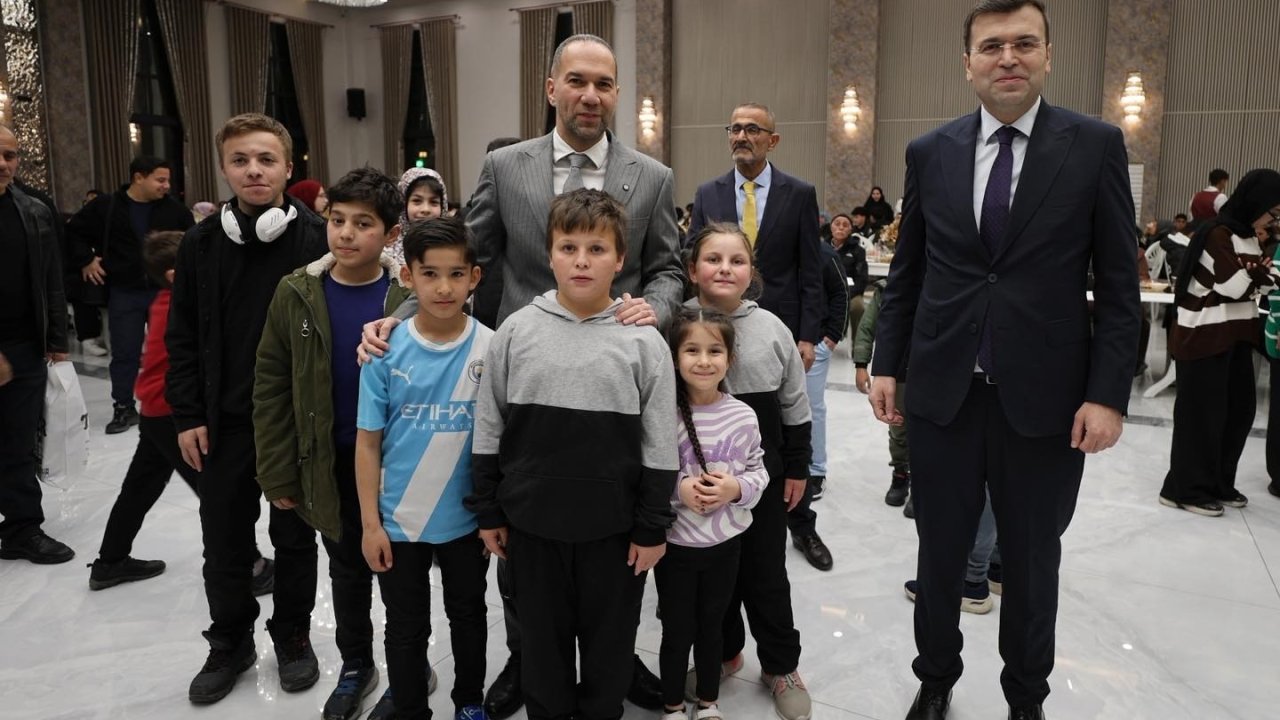 Niğde’de Gönül Sofraları yetim çocuklar için kuruldu