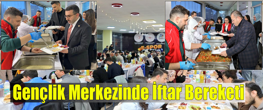 Vali Ziya Polat ve AK Parti Kars Milletvekili Adem Çalkın Gençlerle İftarda Buluştu