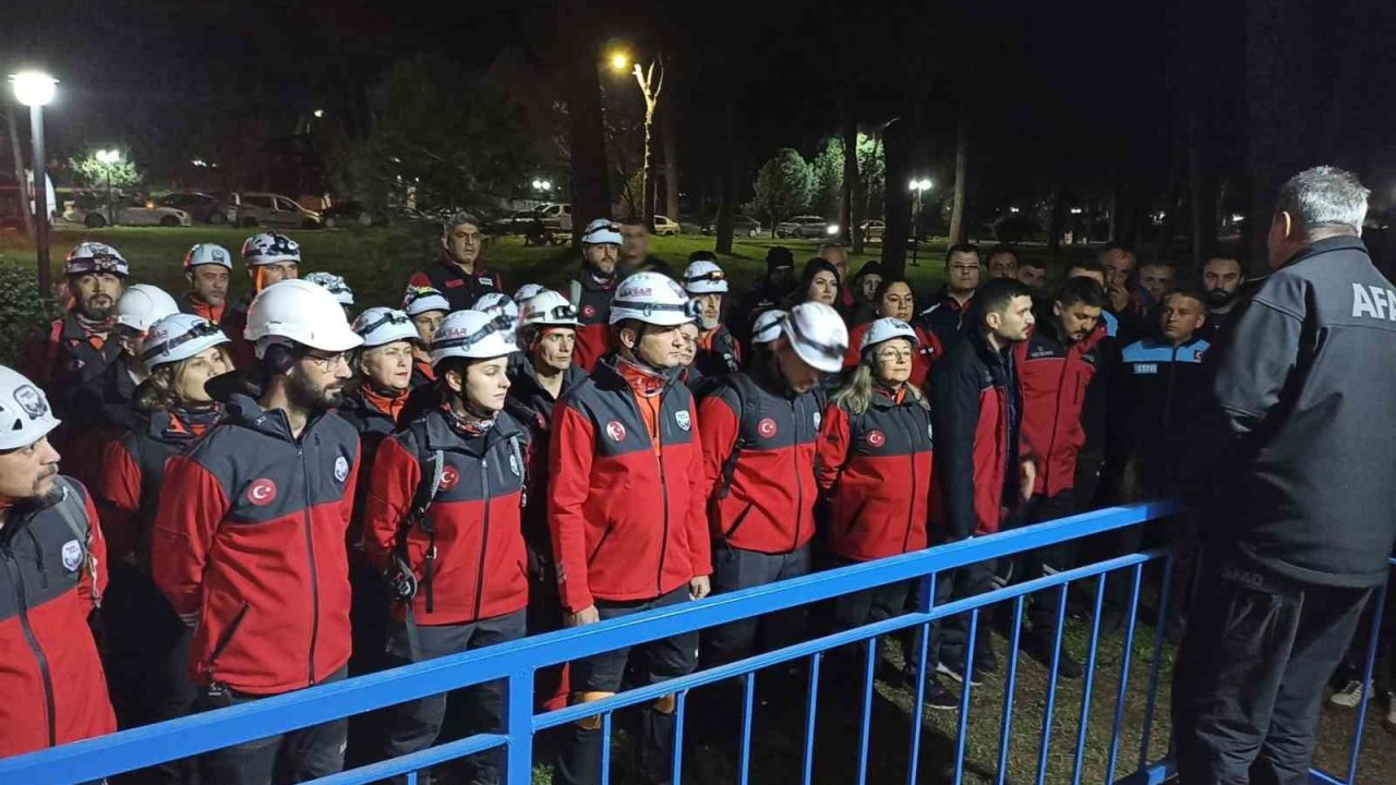 Nazilli’de habersiz afet tatbikatı