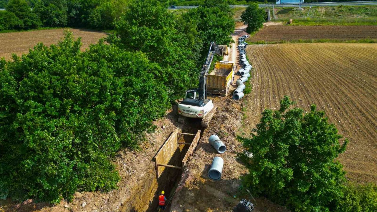 Ferizli’ye 5 bin metrelik hat yeni hat döşeniyor