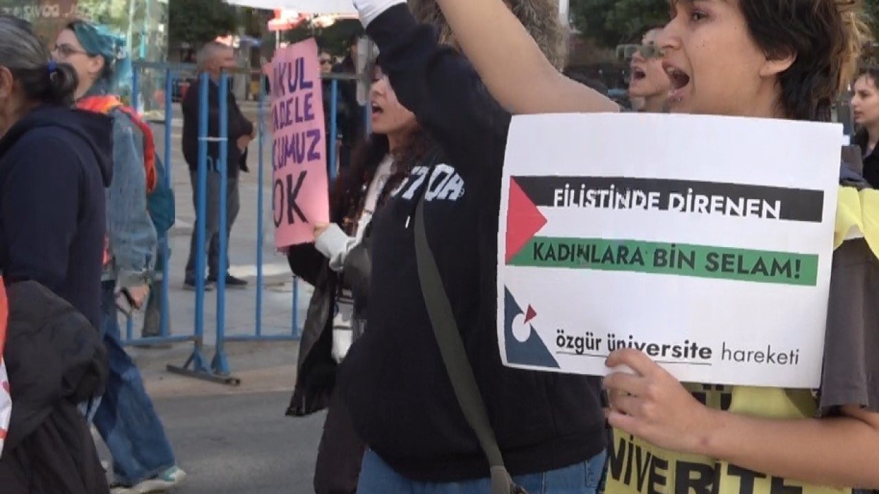 Antalya’da 8 Mart Dünya Kadınlar Günü yürüyüşü