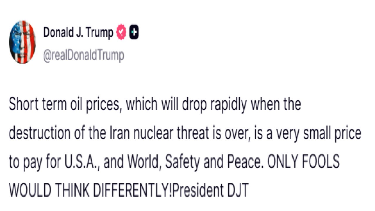 Trump’tan petrol fiyatlarındaki artış ile ilgili açıklama