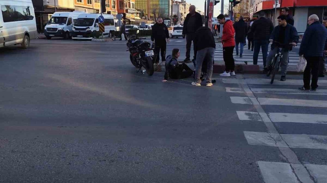 Lüleburgaz’da trafik kazası: 1 yaralı