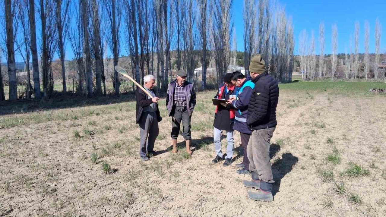 Gediz’de sel sonrası zarar tespiti yapıldı
