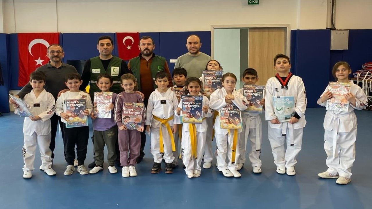 Bayburt’ta tekvando öğrencilerine teknoloji bağımlılığı eğitimi verildi