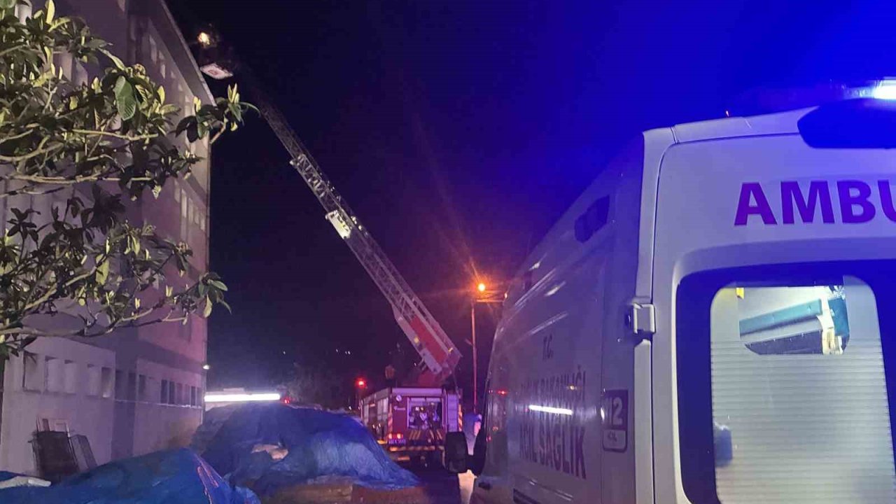 Ordu’da öğrenci pansiyonunda baca yangını