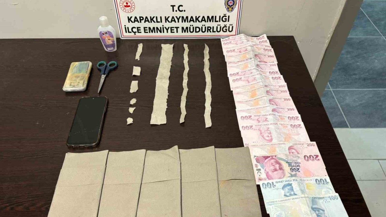 Satıcı ve alıcı suçüstü yakalandı: 1 tutuklama