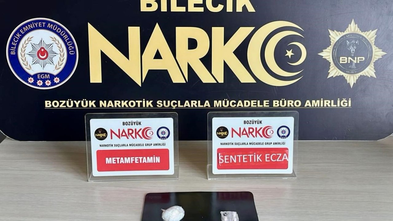 Bilecik’te uyuşturucu operasyonu: 1 şüpheli yakalandı