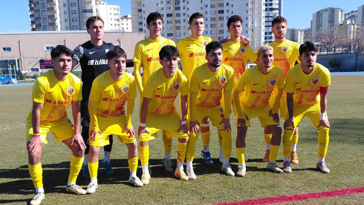 Gelişim U-19 PAF Ligi: Kayserispor-Trabzonspor: 2-2