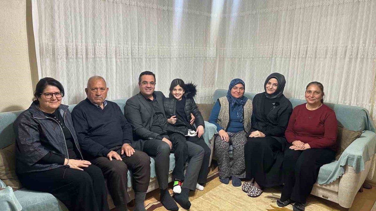 Kaymakam Dalak’tan Kıbrıs Gazisine anlamlı ziyaret