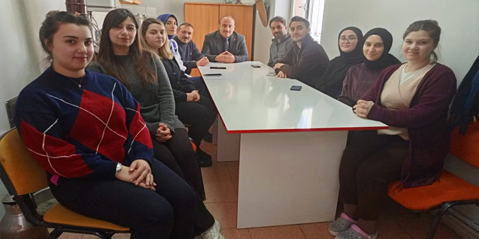 İl milli eğitim müdürü Kaya’dan Çerme köyü okullarına ziyaret