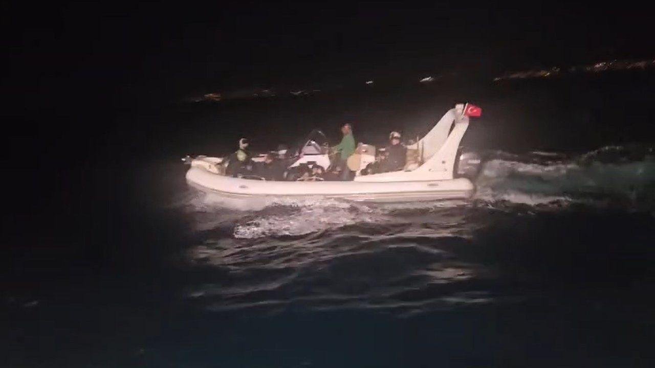 Bodrum’da 21 düzensiz göçmen yakalandı