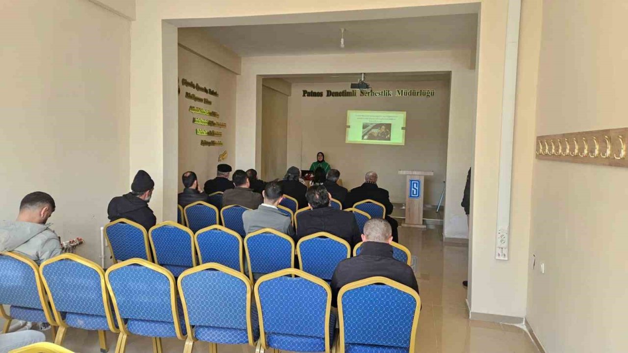 Patnos Denetimli Serbestlik Müdürlüğü’nden yükümlülere öfke kontrolü semineri