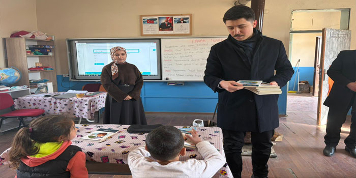 Kaymakam Kahraman’dan Kilittaşı Köyü’nde Okul Ziyareti