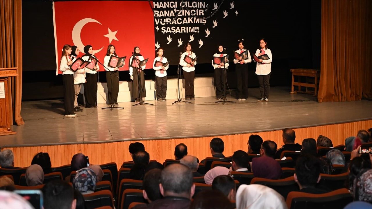 Karaman’da Mehmet Akif Ersoy’u anma programı düzenlendi