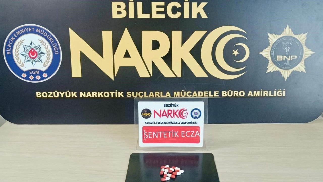 Bilecik’te uyuşturucu operasyonu: 1 şüpheli yakalandı