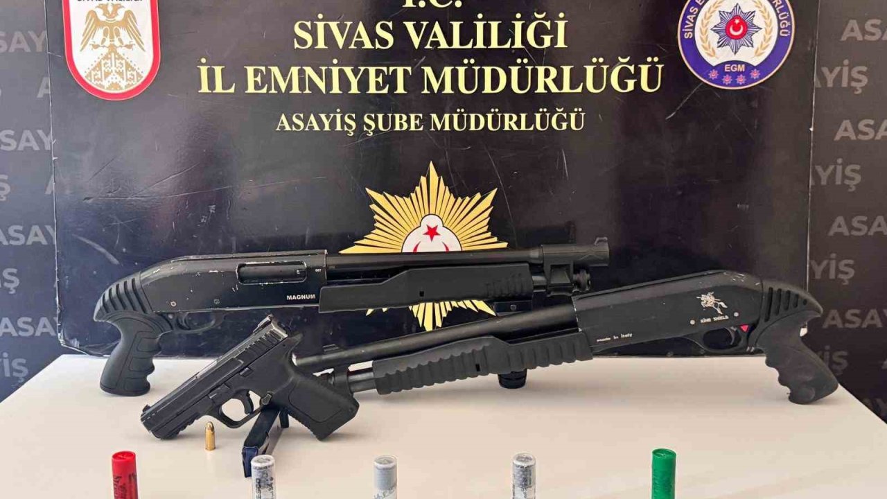 Sivas’ta araçlara ateş açan şüpheliler yakalandı, 6 şüpheli tutuklandı