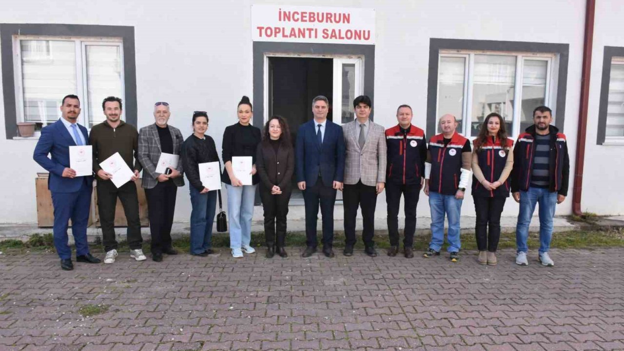 Sinop’ta "Tıbbi ve Aromatik Bitkiler Kursu" tamamlandı