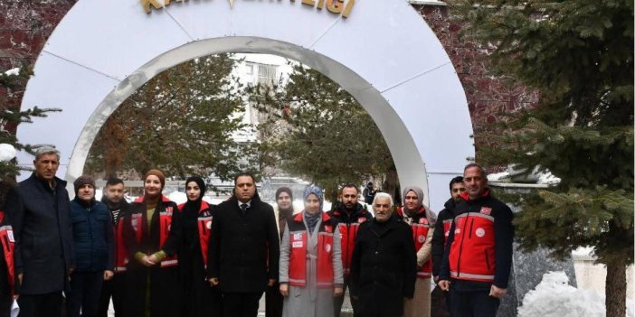 Kars’ta şehit kabirleri ziyaret edildi