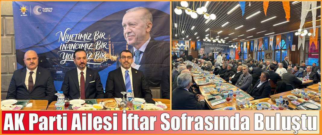 AK Parti Kars Teşkilatı Ramazan Sofrasında Buluştu