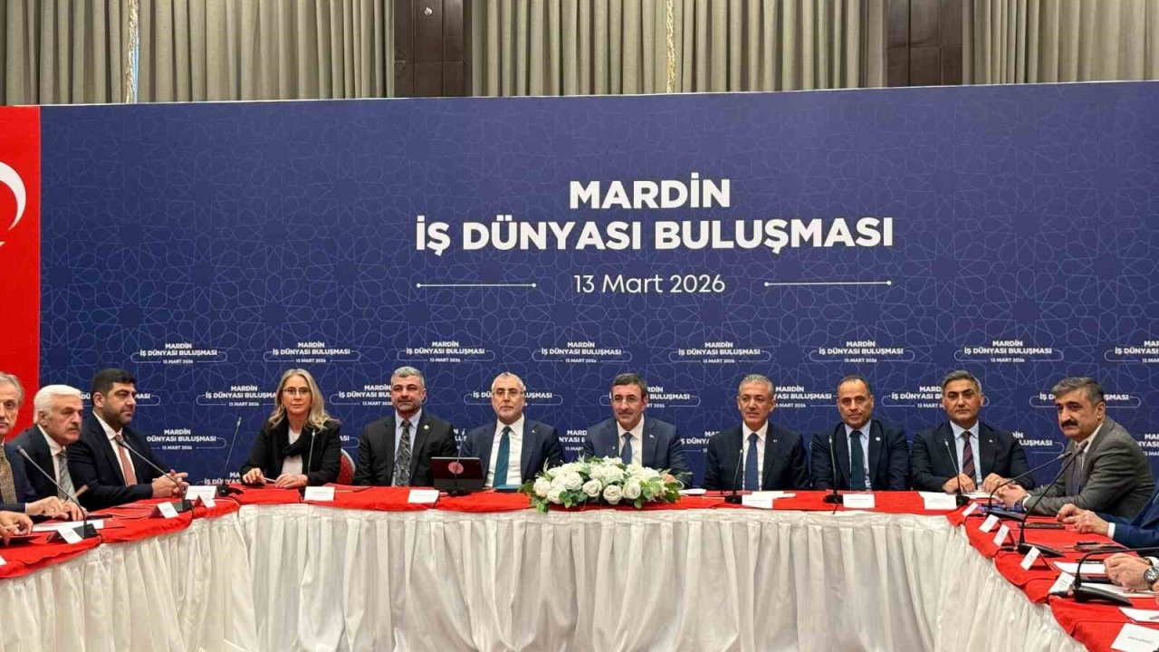 Cumhurbaşkanı Yardımcısı Yılmaz: "Mardin’in ihracatı 1 milyar dolara yaklaştı"