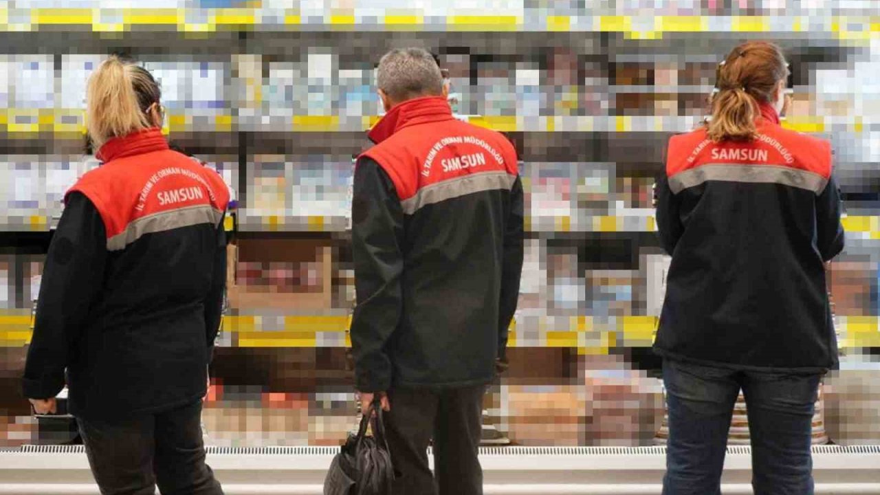 Samsun’da gıda denetimlerinde 23 milyon TL idari para cezası uygulandı