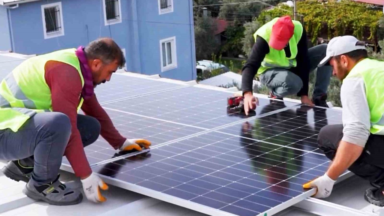 Muğla Büyükşehir, GES’lerden 17 milyon kW elektrik üretti