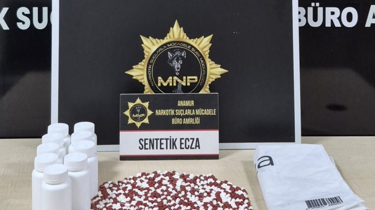 Sentetik haplarla yakalanan şüpheli tutuklandı