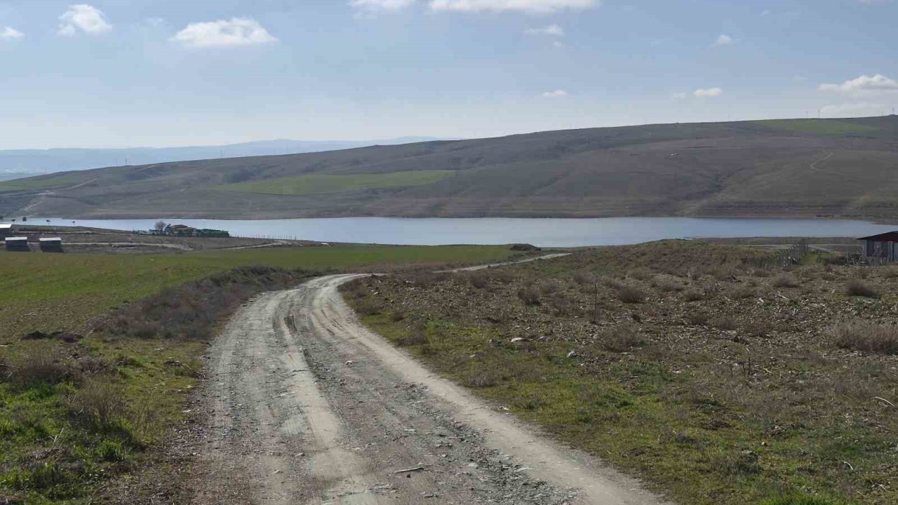 Keskin Barajı’nın su seviyesindeki azalış endişelendiriyor