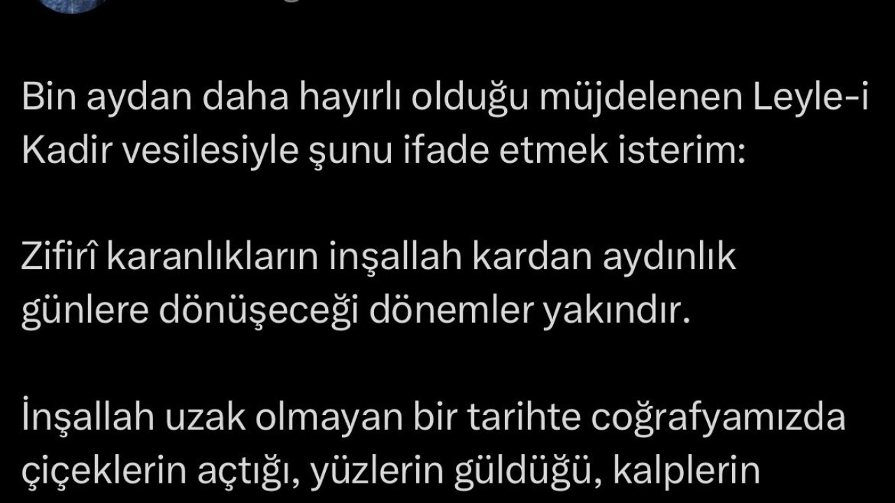 Cumhurbaşkanı Erdoğan: "Barış iklimini Müslümanlar olarak hep birlikte inşa edeceğiz"