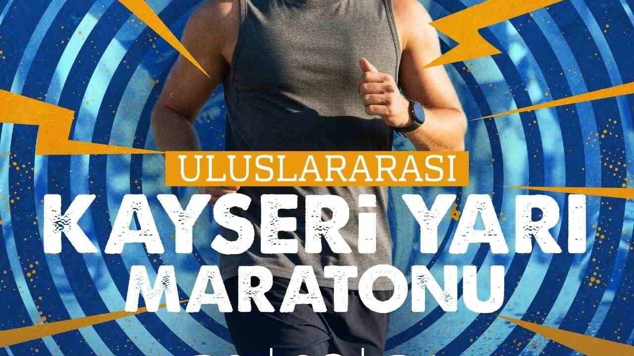 6. Uluslararası Kayseri Yarı Maratonu heyecanı başlıyor