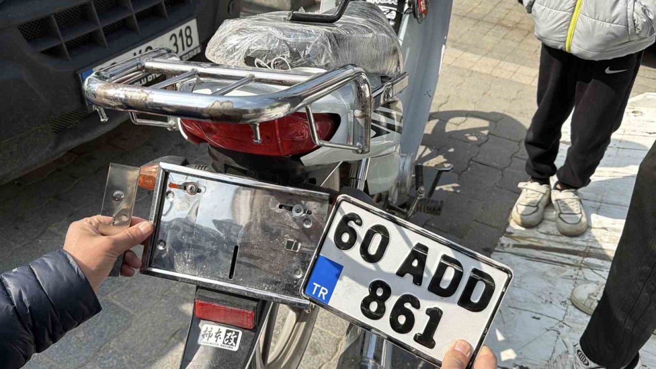 Tokat’ta 50 bin TL’lik motosikleti ile 146 bin TL’lik ceza yedi