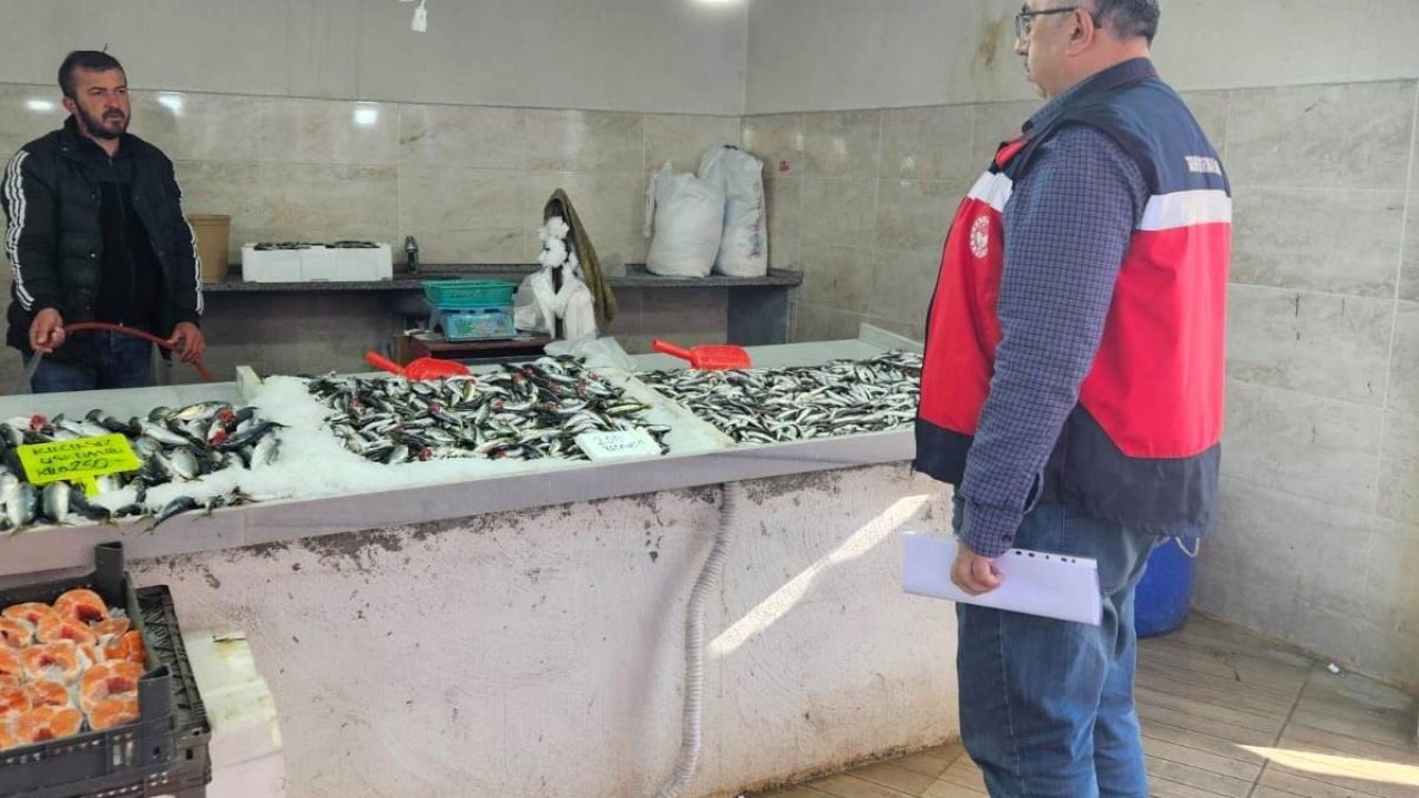 Emet’te balıkçılara yönelik denetim yapıldı