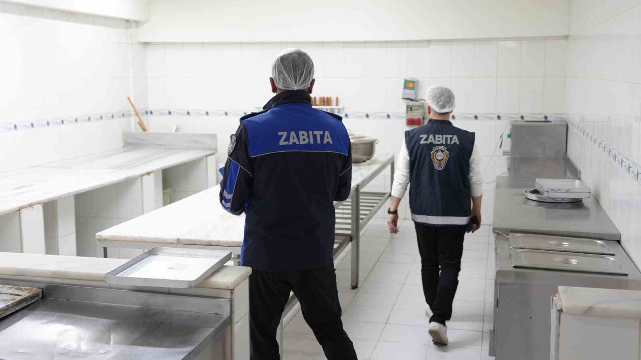 Zabıta’dan bayramlık tatlı denetimi