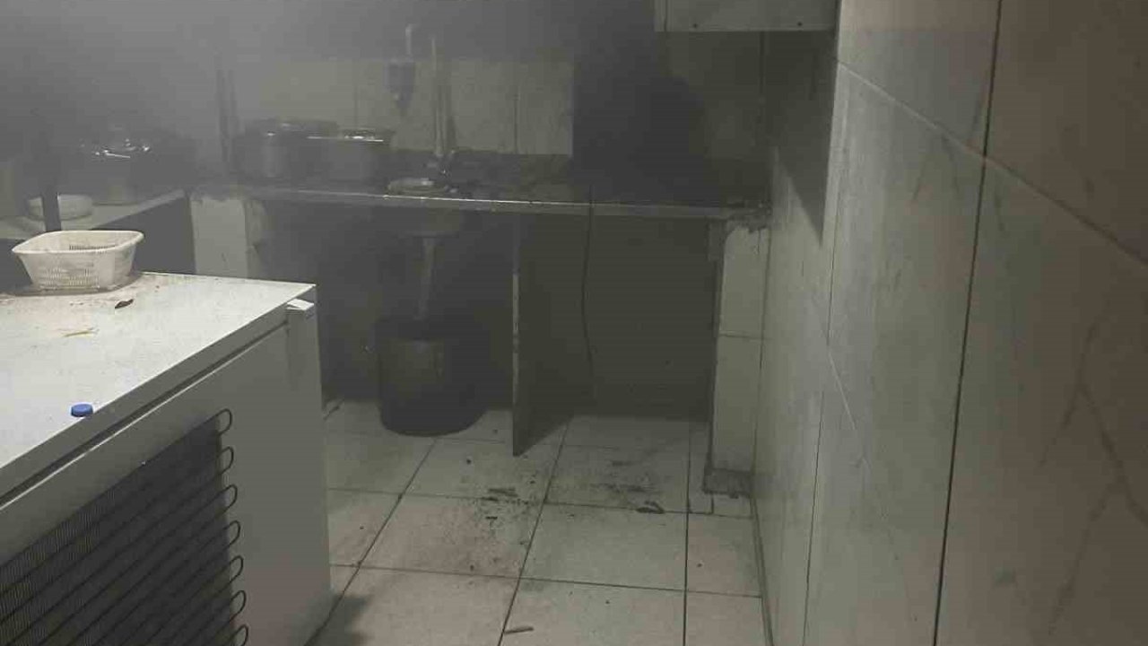 Kurtalan’da yemek işletmesinde yangın