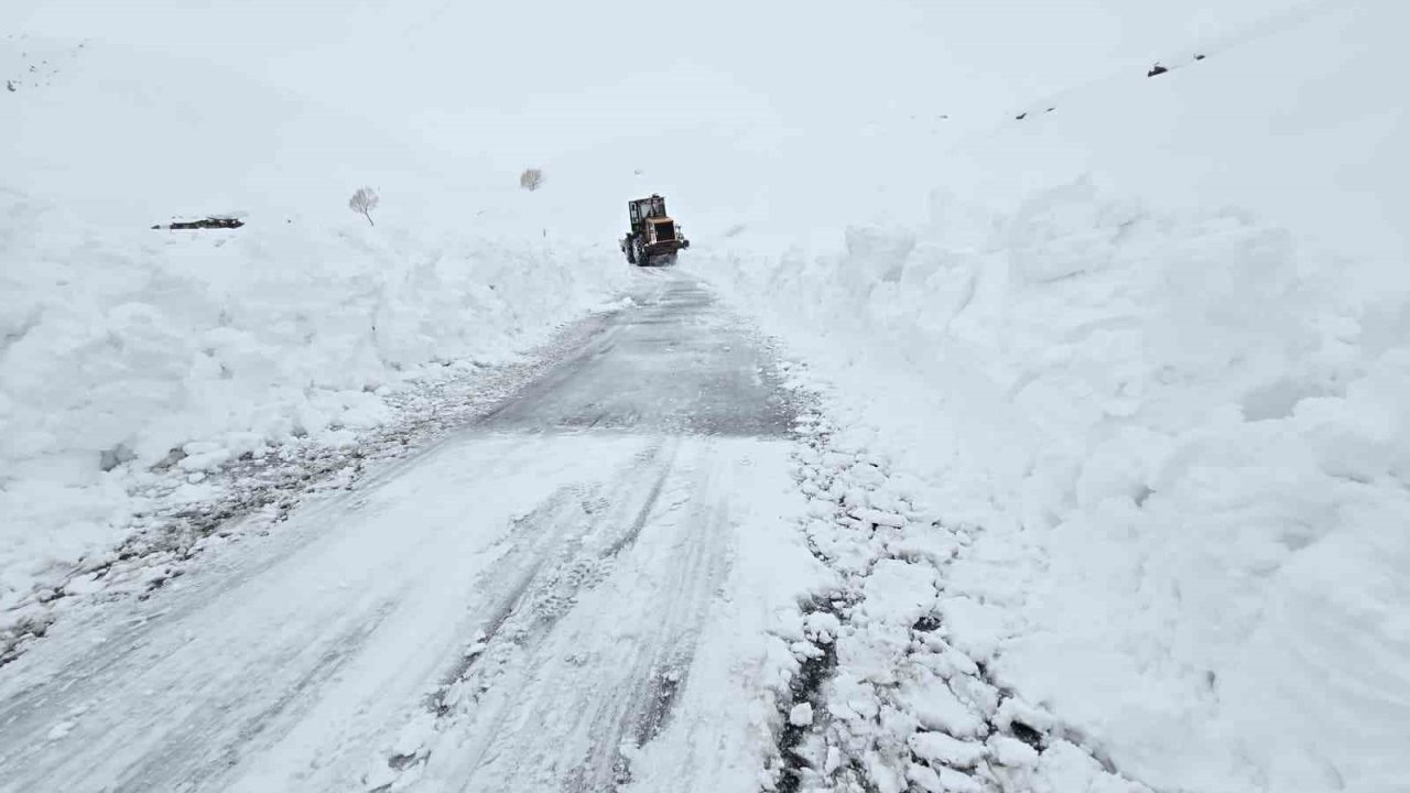 Hakkari’de 13 köy ve 32 mezra yolu ulaşıma kapandı