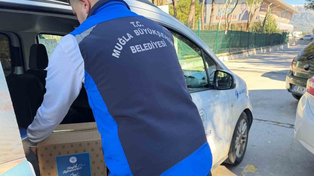 Muğla Büyükşehir’den Şubat ayında 25 milyon TL sosyal destek