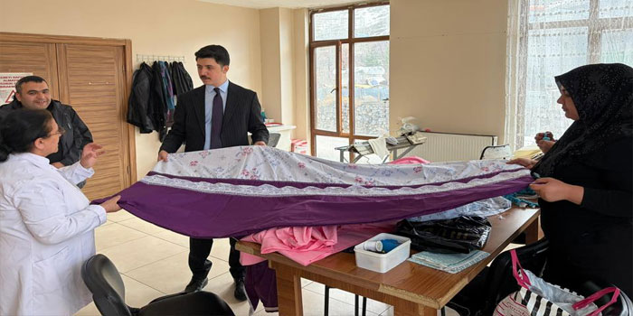 Digor’da kurslara yakın takip